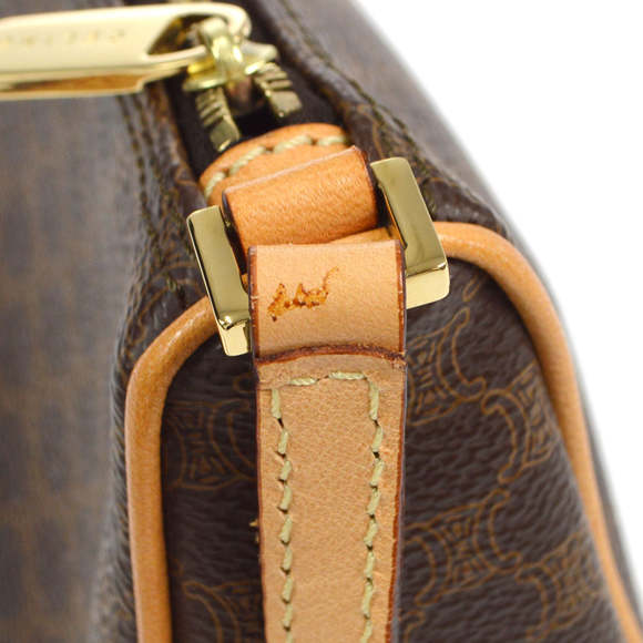 CELINE Macadam Handbag Brown 97893 - Picture 5 of 10